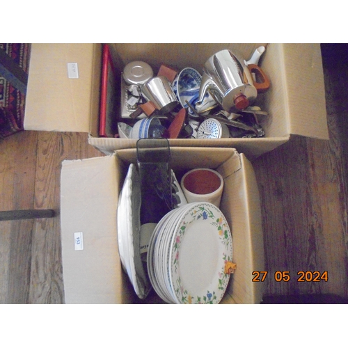 153 - Four Large Boxes of Bric-a-Brac