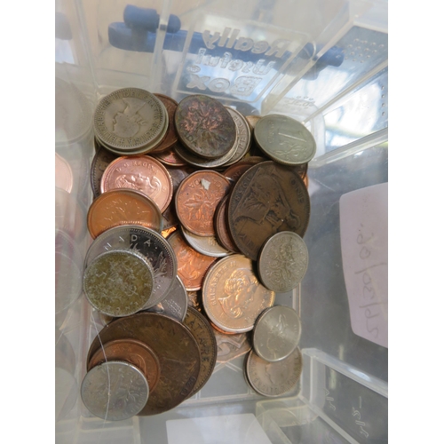 132 - Box With Mixed Coins