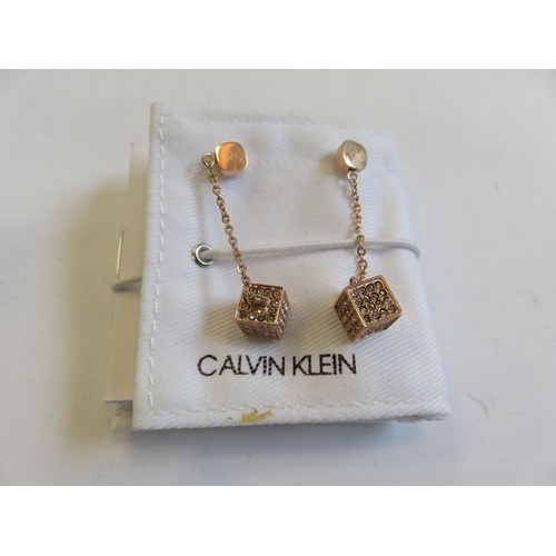 158 - Calvin Klein Drop Earrings