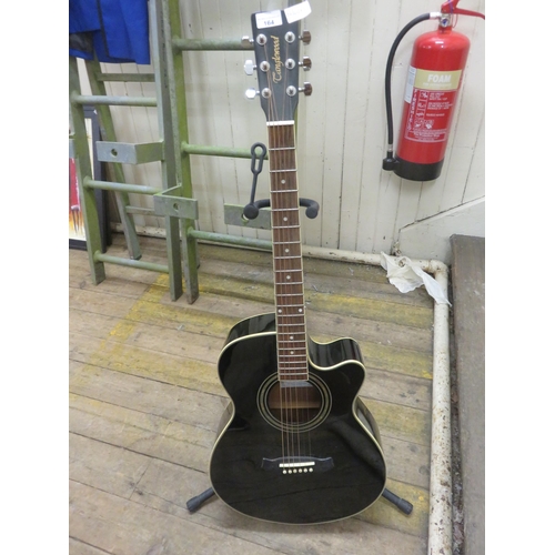 164 - Tanglewood Electric Acoustic Guitar With Stand