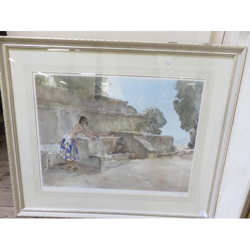 18 - Framed Russell Flint Print - signed