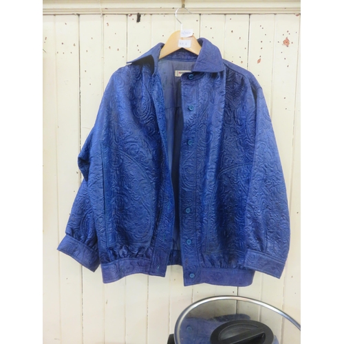 180A - YSL Blue Blouson Jacket