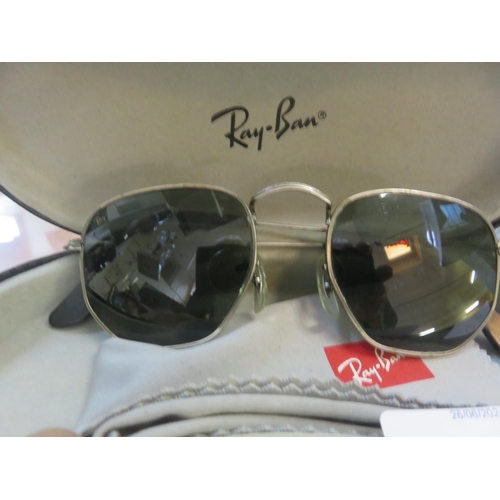 246 - Cased Ray Ban Sunglasses