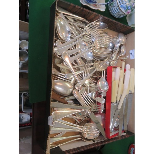 272 - Large Quantity of Plated and Other Cutlery