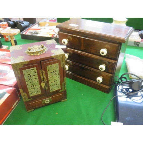 273 - Oriental Jewellery Box and One Other