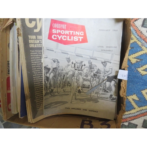 318 - Box of Cycling Magazines