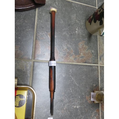 332 - David Glen & Sons Cocuswood Practice Chanter, Circa WW1