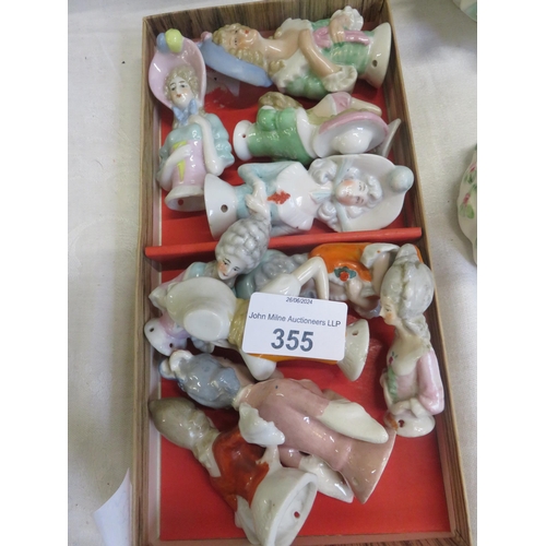 355 - Quantity of ceramic Cosy Tops