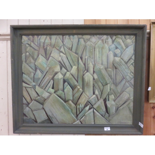 38 - Framed Oil Painting 