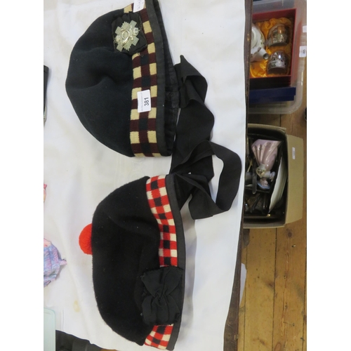 381 - Glengarry Hat and Tam O Shanter Hat