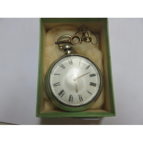 76 - Fusee Verge Gilt-Works Pocket Watch - signed John Berry, London. 1725-50. Working with key. Outer si... 