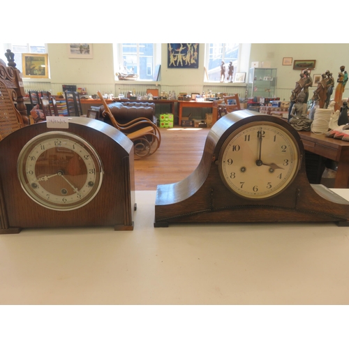 158 - Two Mantel Clocks