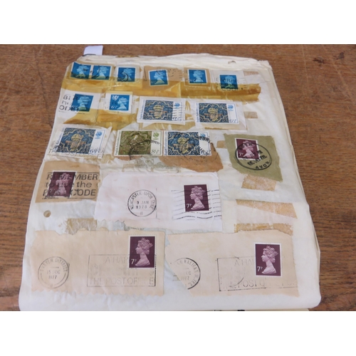 262 - One File British Stamps, including Penny Reds, Half Penny Greens, First Day Covers