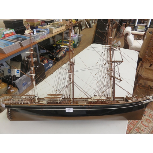 277 - Large Model Ship on Stand - Cutty Sark