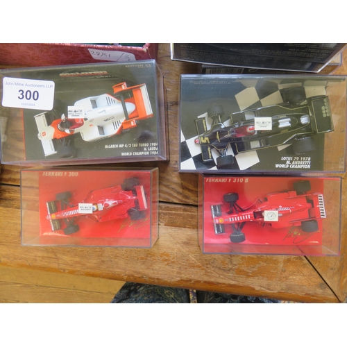 303 - Ten Mini Champs Formula One Cars