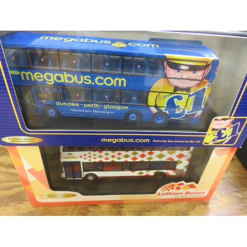 313 - Six Creative Master Model Buses