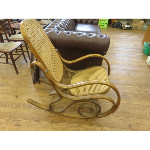 418 - Wicker Rocking Chair