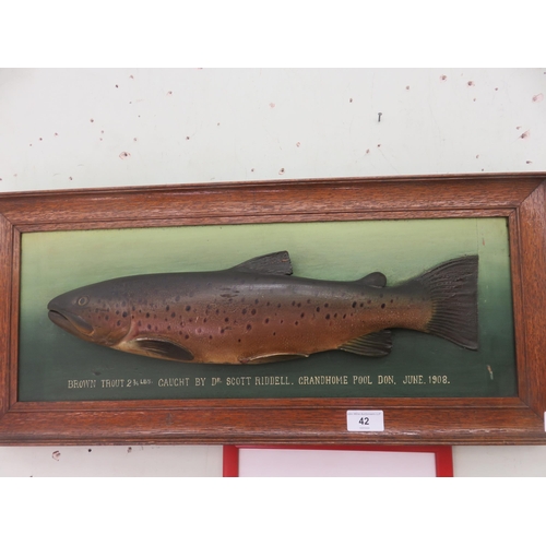 42 - Oak Framed Fish