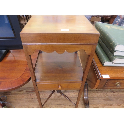 442 - Mahogany Washstand