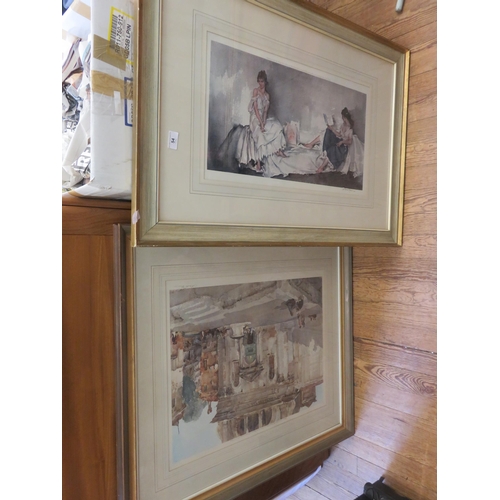 54 - Two Signed Russell Flint Prints