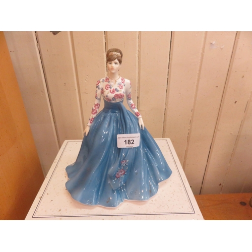 182 - Boxed Coalport Figure 