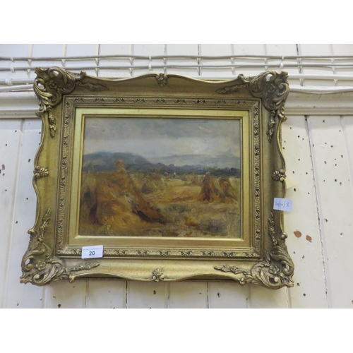 20 - Framed Oil Painting 