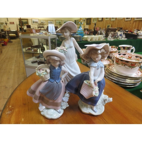 231 - Three Lladro Figures