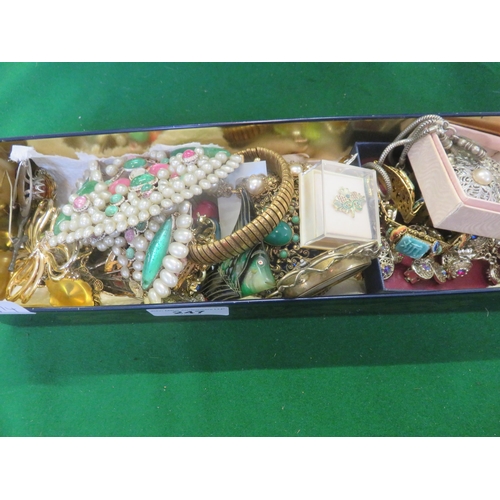 247 - Quantity of Costume Jewellery