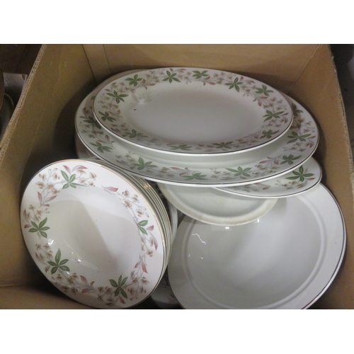 259 - Box of Clough Dinnerware