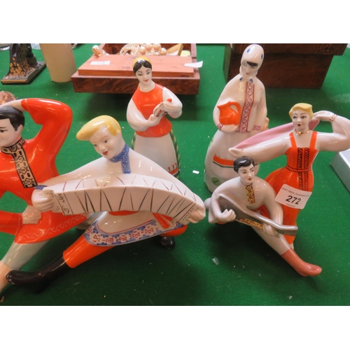 272 - Four Russian  Figurines