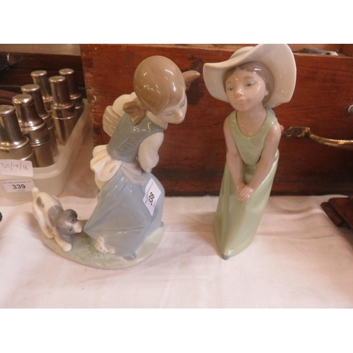 338 - Two Lladro Figures