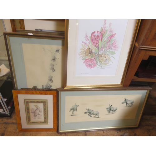 34 - Very Large Quantity of Framed Prints, Various Themes