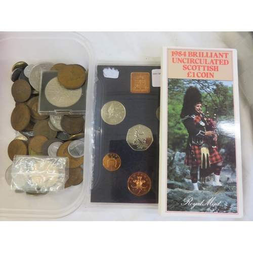 347 - Loose Coinage and Two Proof Coin Sets