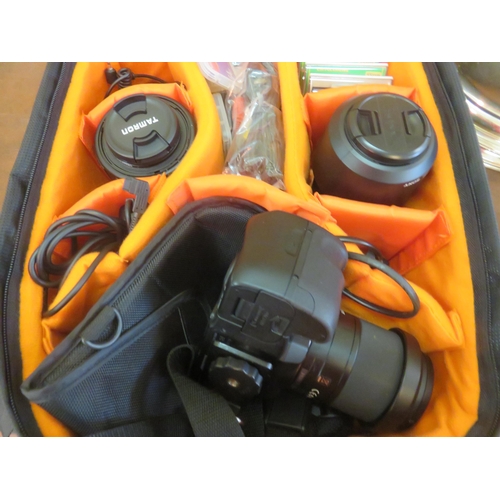 389 - Sony A200 Camera and Accessories