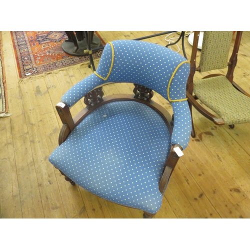 413 - Upholstered Tub Chair