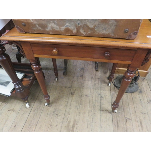 457 - Victorian Mahogany Side Table