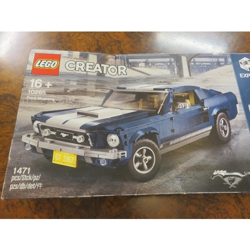 401 - Lego 10265 Ford Mustang Box Set