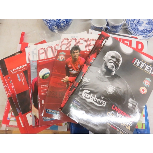 163 - Mixed lot of Liverpool Programmes and some from other English Teams