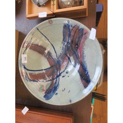 335 - Large Art Pottery Bowl