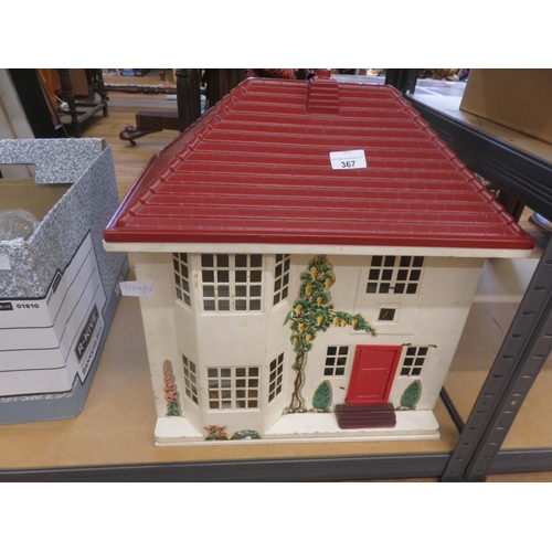 367 - Dolls House, Puppet and Marbles