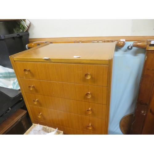 451 - Teak Seven Drawer Chest