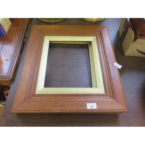 56 - Pair of Oak Picture Frames