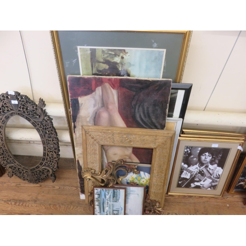 8 - Small Lot of Pictures and Frames