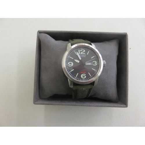 89 - Boxed Citizen Eco Drive Gents Wrist Watch