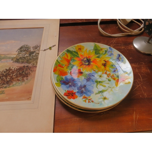 308A - Three Doulton Collectors Plates