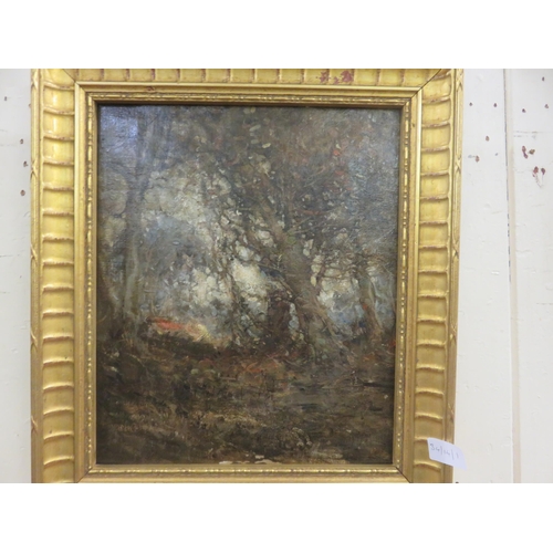 2 - Framed Oil Painting - Woodland Scene - Attributed to William Stewart McGeorge