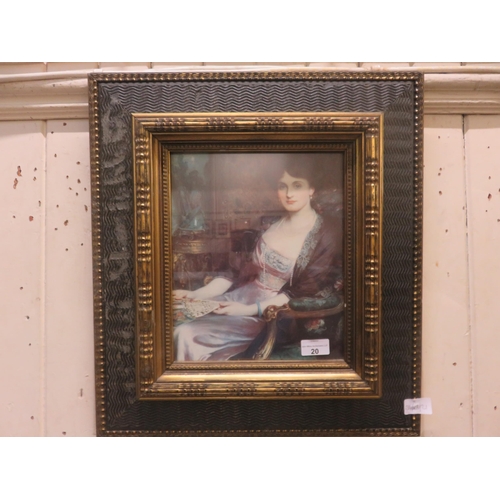 20 - Framed Print Portrait of a Lady