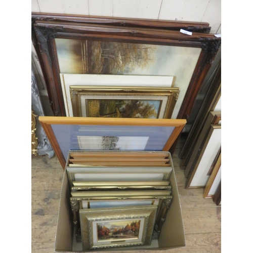 55 - Small Bundle of Mixed Framed Pictures