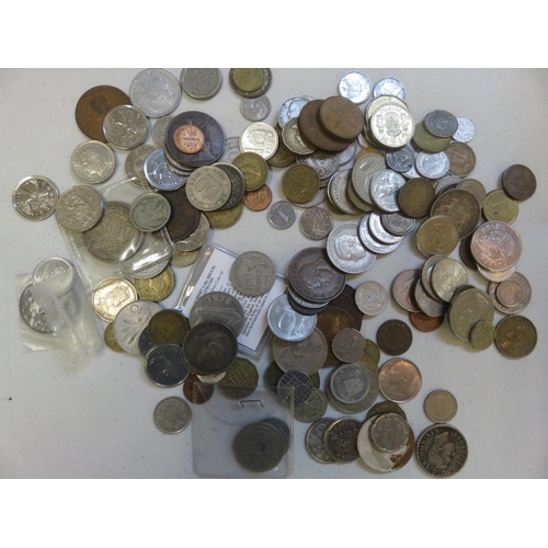 129 - Quantity of Mixed Coins - some silver content