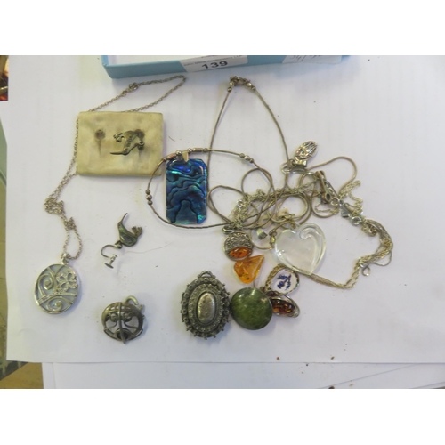 139 - Lot of Silver Jewellery